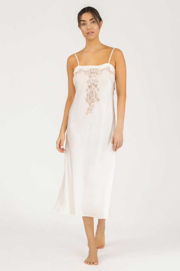 NK Imode Hailey Love Vintage Long Silk Gown